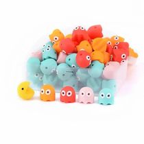 Lofca 5PCS Baby Animals Teething Silicone Beads New Ghost Be