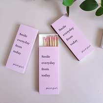 Special extended matches for candles retro high-end scented candles long pole matches cigar baking match boxes