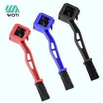 Clockwork self-cleaning brush surface chain batch cleaning three-wheel bicycle chain brush motorcycle chain brush brush tooth plate detachable brush