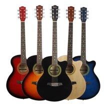 Direct selling IRIN 40-inch guitar guitar bright cutaway guitar folk guitar beginner practice acoustic guitar