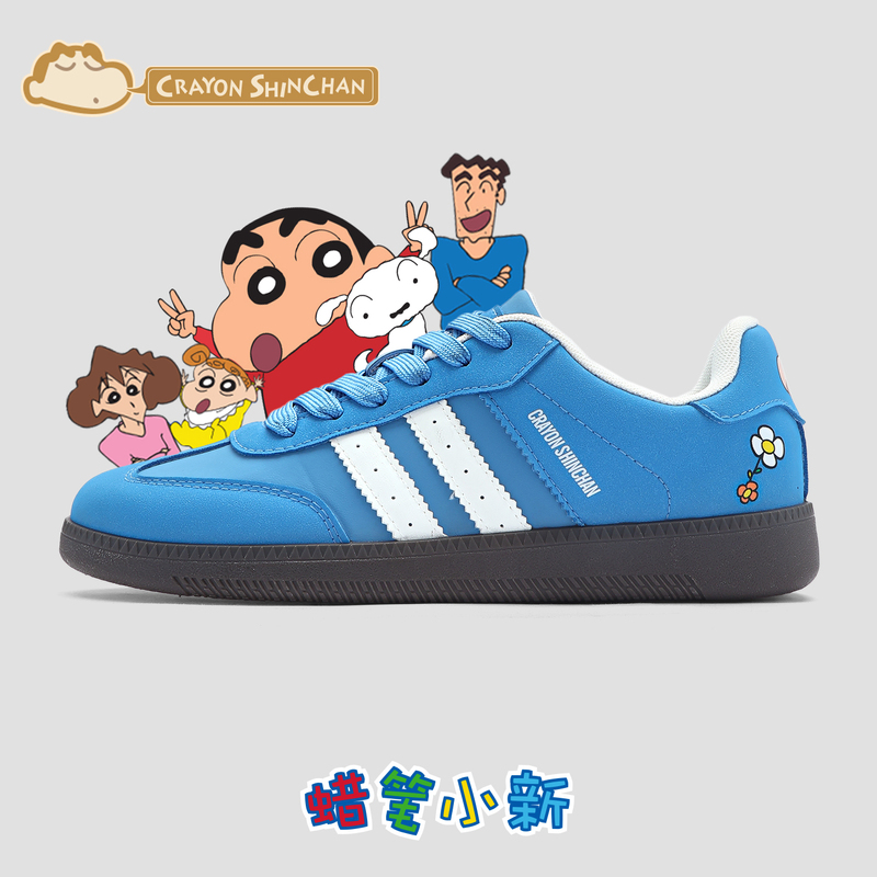 Crayon Shin-Chan Collaboration Shoes Men's Klein Blue Retro Couple's Training Shoes Spring and Summer New Outdoor Casual Shoes Men's