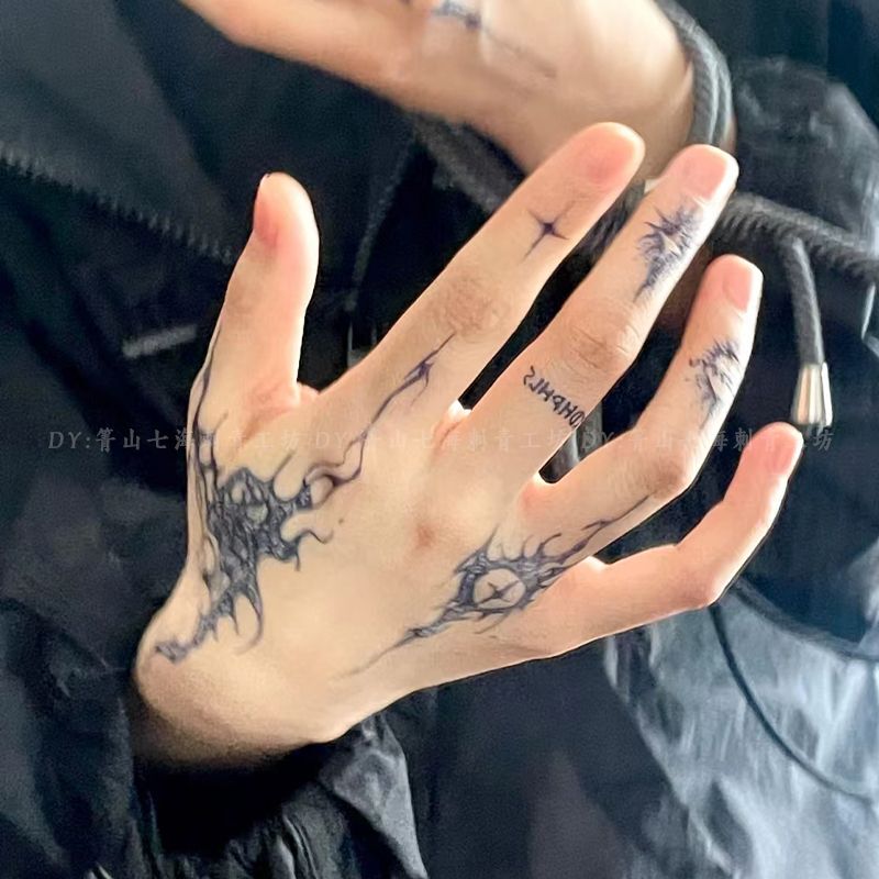 Popular No-Makeup Herbal Tattoo Stickers ins Styles High-End Semi-Permanent Waterproof Realistic Scar-Covering Trendy Cool for Men and Women Popular No-Makeup Herbal Tattoo Stickers ins Styles High-End Semi-Permanent Waterproof Realistic Scar-Covering Trendy Cool for Men and Women