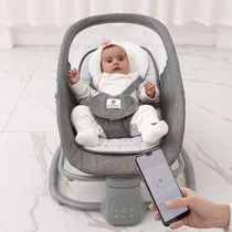 Baby sleeping rocking recliner electric rocking chair baby coaxing baby to sleep artifact sleeping basket soothing cradle chair rocking car