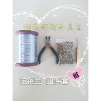 Wire threading tool on the nest frame copper eye tool 24 gauge stainless steel wire honey beekeeping complete set of tools bee tools beehive raising peak