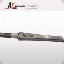 Fencing sword foil cylindrical no-edge style lightly polished