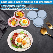 Reusable Air Fryer Egg Mold Non-Stick Air Fryer Baking Pan