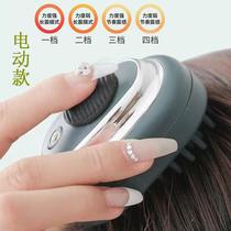 Head therapy massage comb scalp applicator hair growth serum essence mino introduction comb massage head application roller ball artifact