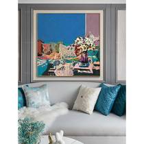 Gao Lianbaos In the Bright Sunshine light luxury wall guest restaurant background aisle entrance decorative painting hanging