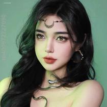 Chain pendant forehead ethnic jewelry Tibetan style earrings_exotic brow forehead tassel style hair accessories headdress for women