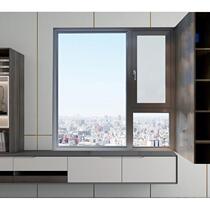 Alvi broken bridge aluminum doors and windows bedroom simple aluminum alloy gauze casement window anti-theft soundproof indoor flat sliding window