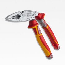 German NWS wire pliers with tilted head industrial-grade electrician pliers multi-functional vise tilted head pliers labor-saving hand pliers