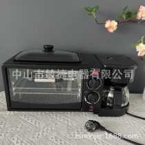 Breakfast machine 3in1 breakfast machine three-in-one breakfast machine oven multi-function toaster