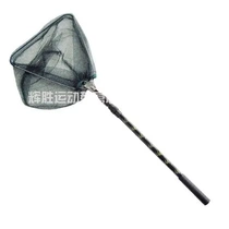 Triangle one-piece portable ball pick-up net folding table tennis retractable ball pick-up net