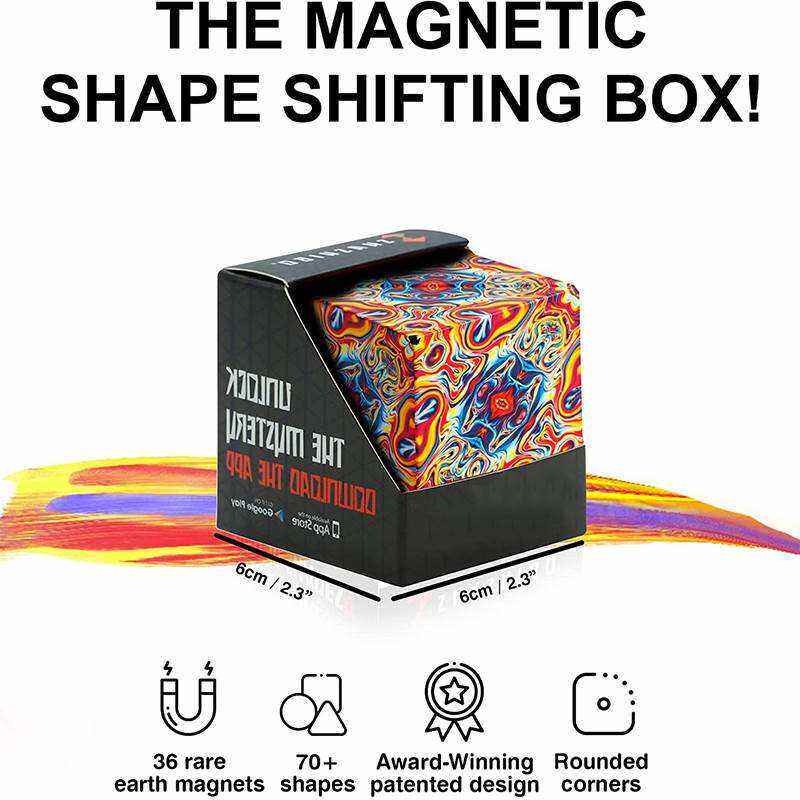 Extremely fast Shashbo Cube Magnet Fdget Changeable Magnetc Magc Cube A