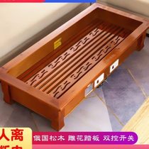 2-meter large solid wood household fire box heater electric fire bucket foot warmer foot baking foot baking stove