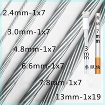 Hot-dip galvanized steel strand 3 4 5 6 8 10 11 12 13 14 15mm overhead hanging cable greenhouse pull wire