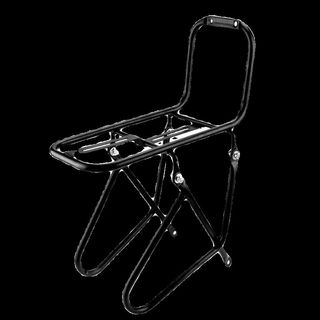 登山自行车前叉货架长途骑行一体前货架旅行V刹碟煞铝.合金支撑架