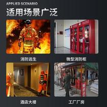 Fire-fighting demolition fire-fighting ax long handle anti-axe fire-fighting ax cast iron fire-fighting material escape head ax tool solid wood