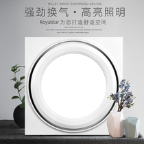 NVC lighting is suitable for Royalstar 300*300 integrated ceiling ventilation fan lighting combination bathroom toilet kitchen