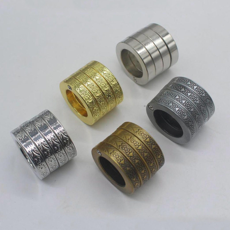 Self-defense weapon ring refers to tiger and four fingers