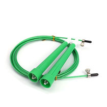 Steel wire skipping cast cast skipping rope fitness skipping rope anti-winding practice speed children adult primary school student skipping rope yellow