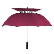 No. 1 thickened large mens long-handled umbrella @home double-layer automatic large wind-resistant heavy rain golf double-layer reinforcement