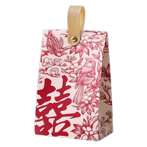 2024 New Original Wedding Candy Box Souvenir Return Gift Engagement Wedding Wedding Packaging Candy Bag Premium Niche