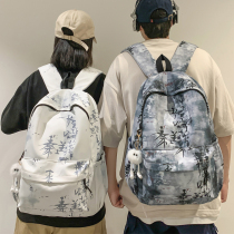 Xtep official website niche design schoolbag mens fashion trend junior high school students high school students and college students shoulders