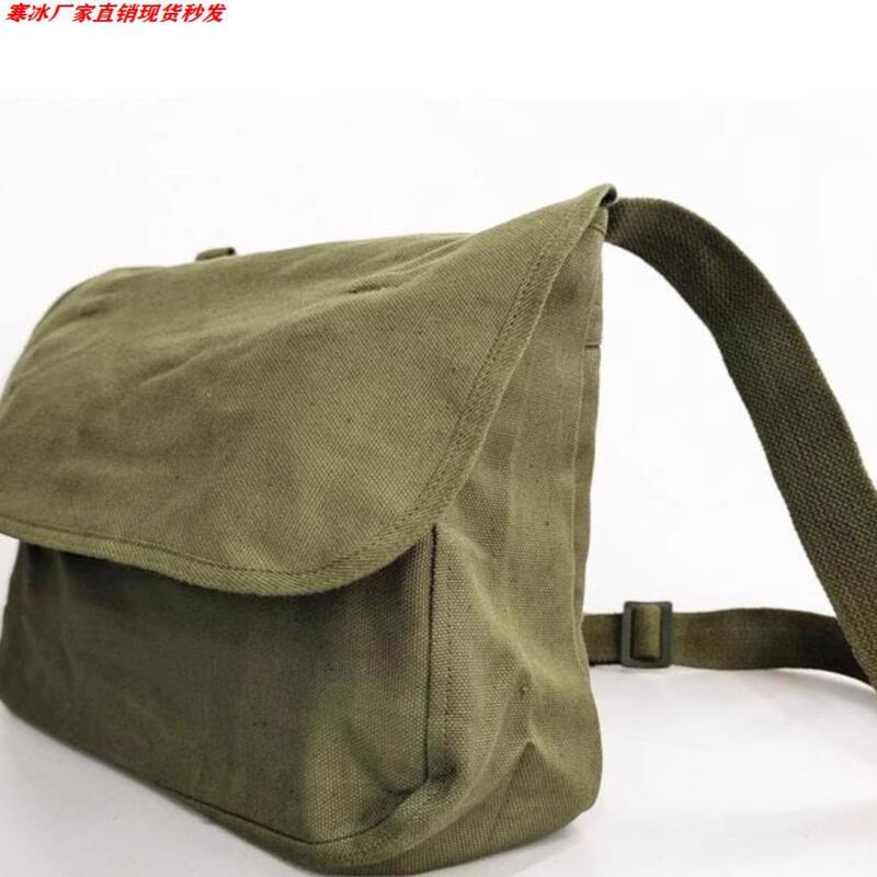 Old Stock 87-Style Shoulder Bag, Nostalgic School Bag, Vintage Casual Single-Shoulder Bag, Childhood School Bag, Vintage Canvas Bag
