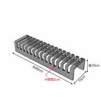 High-end acrylic tile display rack stone color plate small sample rack cabinet door panel aluminum gusset plate quartz stone display rack