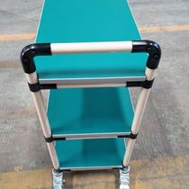 High-end wire rod new product shelf push material testing vehicle Q turnover vehicle shelf aging rack lean tube workshop tools