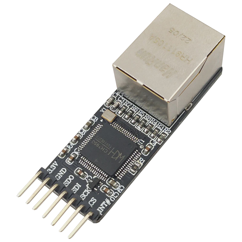 CH395Q模块 UART串口透传/SPI接口MCU单片机 以太网TCP/IP协议-Taobao