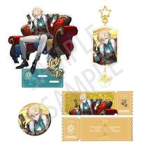 Honkai Star Dome Railway Collapse Iron Placer Gold Peripheral Acrylic Stand Keychain Pendant Quicksand Ticket Stub Badge