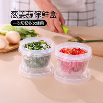 Chopped Green Onion Crisper Box For Kitchen Ingredients And