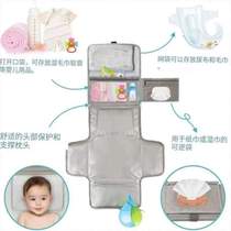 Mobile baby pad washable baby care diaper changing pad diaper changing pad convenient waterproof storage when going out