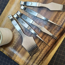 One (Happy) method of cutting and six-cut leather art punching tools finely polished since 24 years ago the square handle model defaults to a large taper