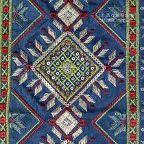 Guangxi Zhuang costumes floral decorations sequin embroidery Zhuang brocade belt embroidery Zhuang embroidery accessories ethnic PAP clothing fabrics