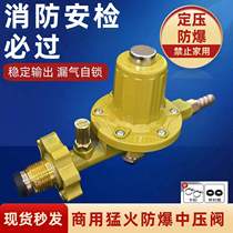 German non-adjustable commercial explosion-proof medium-pressure valve gas tank liquefied gas fire stove high-pressure reducing valve gas