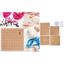 Portable Macrame Board Double Side Cork Braiding Board with