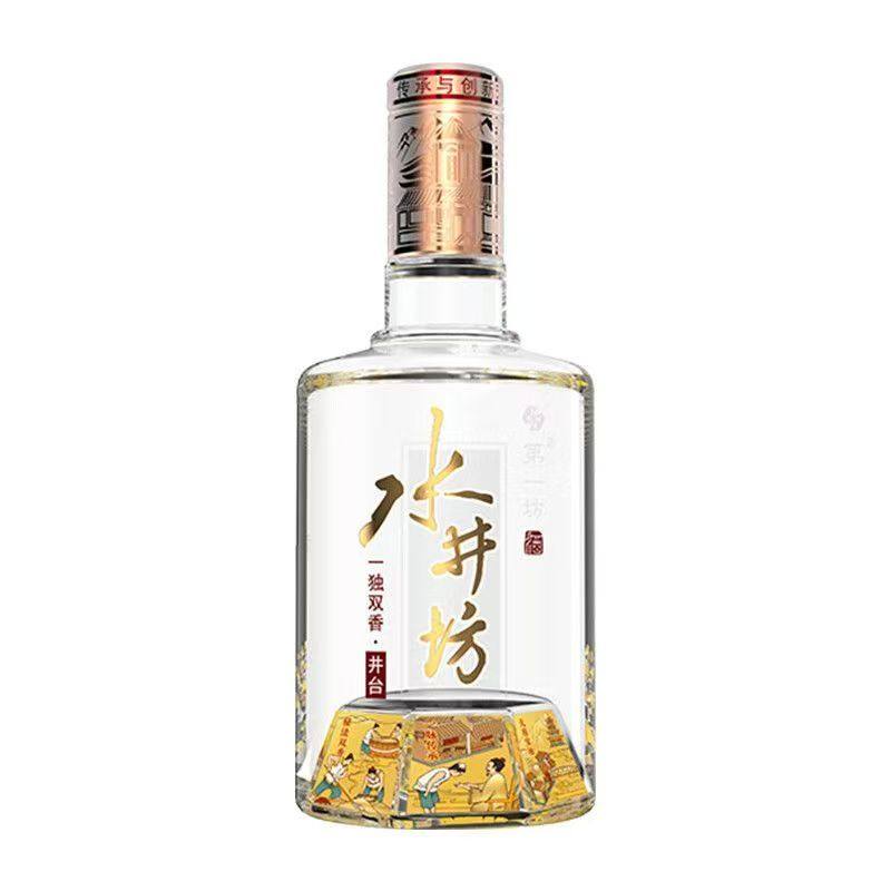 中国酒　白酒　水井坊　52度 500ml 🌟水井坊井台白酒| 52度500ml盒装浓香型白酒，品味经典，尊享生活