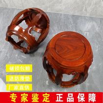 Guzheng stool solid wood round stool low stool antique Chinese style household Guqin table stool piano stool chair single special piano stool