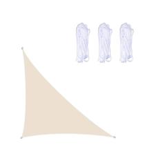 Right angle triangle shade sail 3*3*4 3M garden outdoor canopy waterproof and anti-UV awning