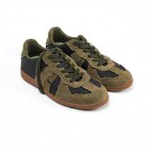 Dexun shoes soft-soled low-top niche sneakers for men and women retro all-match trendy shoes suede flat-soled casual shoes