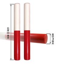 Relay baton standard PVC baton for track and field competition. Red and white high-strength plastic is durable and can be passed over 100 meters.