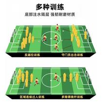 Humanoid fake equipment obstacle football man auxiliary positioning Olympic inflatable football wall free kick equipment training