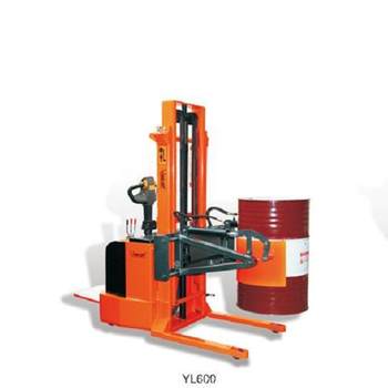 Oil barrel flipped overturning truck electric iron barrel lifting drum handling tool manual hydraulic forklift loading and unloading tool