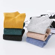 Pairs Socks Men Cotton Retro Fashion Casual Sports Short