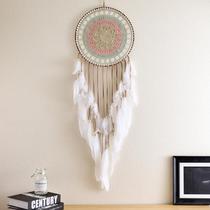 High-end dream catcher feather tassel home decoration bedroom decoration handicraft pendant B&B wall decoration