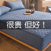 Fitted sheets 2023 new pure cotton single piece thickened mattress protector six-sided all-inclusive zipper bed cover universal cotton
