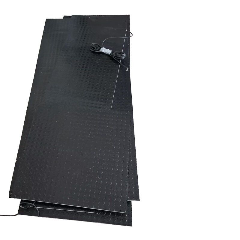 Quick production of pressure sensitive safety floor mats with pressure sensing sensors and ultra-thin industrial safety carpets